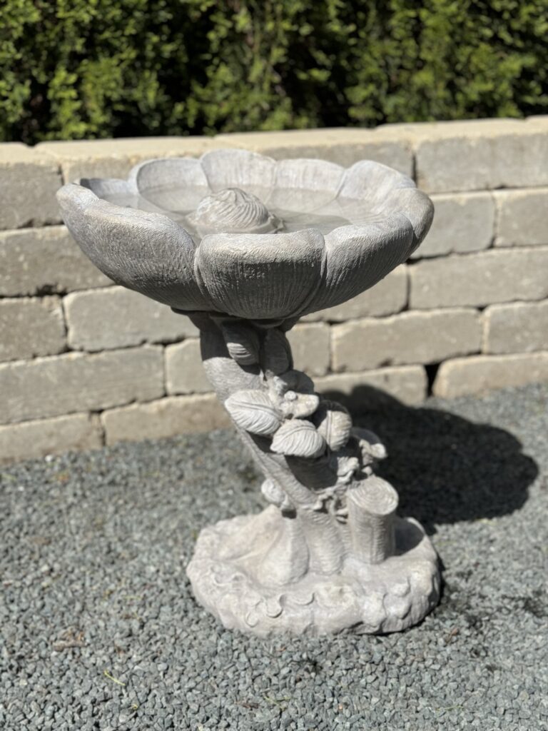 Buttercup Birdbath