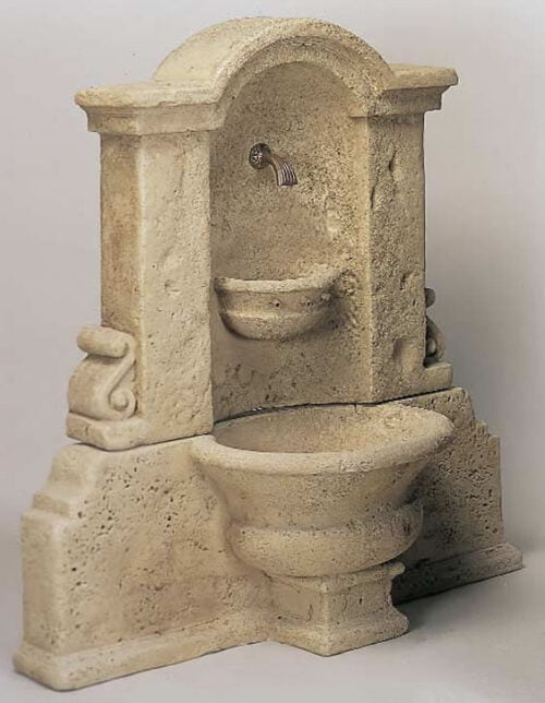 Acqua Pia Wall Fountain For Spout. Giannini Garden Ornaments