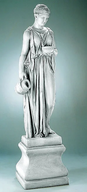 Hebe Large Statue Henri Studio cast stone