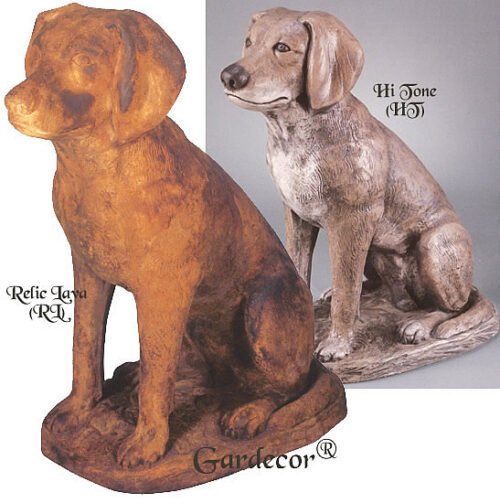 Labrador Dog Staute Henri Studio cast stone