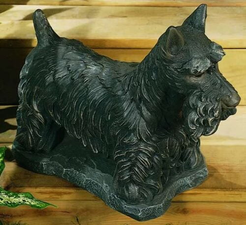 Scottish Terrier Statue 1 Henri Studio cast stone