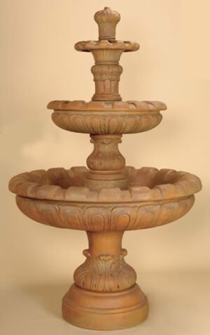 Louis XV 3-Tiered Fountain