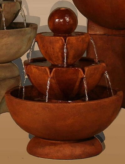 Low Stone Vessels Fountain