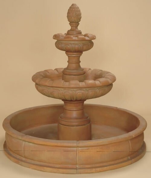 Patio Artistes 2-Tiered Pond Fountain