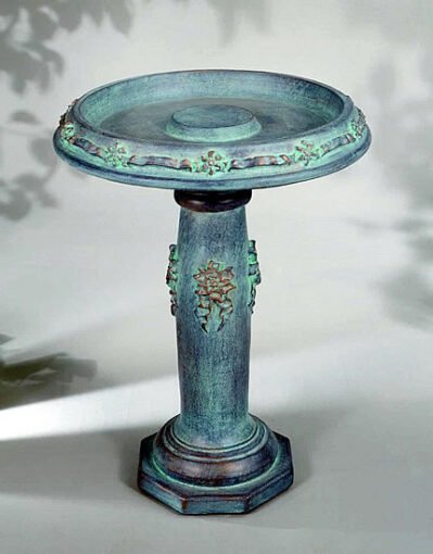 Ribbon Birdbath, 2 pc.