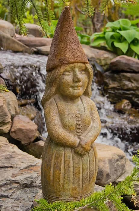 Zoe Gnome Garden Statue