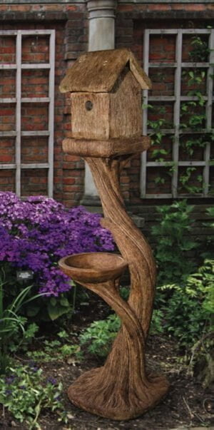 Tall Square Bird House