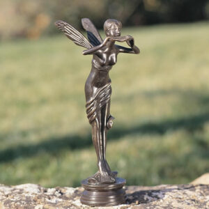 Bronze Fairy Garden Statue