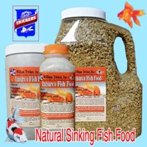 Tricker's Innurco© All Natural Sinking Fish Food, nonGMO