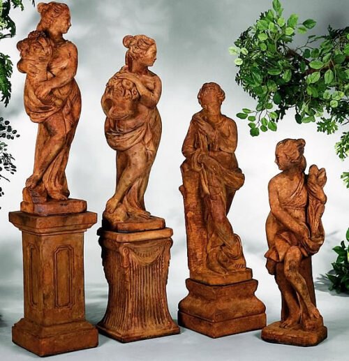 Italian Four Seasons Statuary