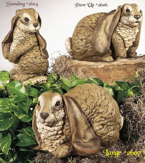 Lop-Eared Rabbit Statue