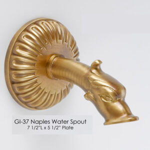 Naples Bronze Water Spout GI-37