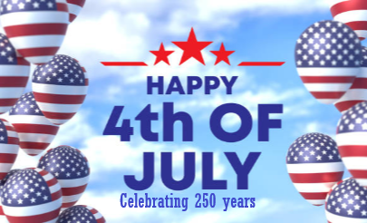 July 4th banner July 4th banner
